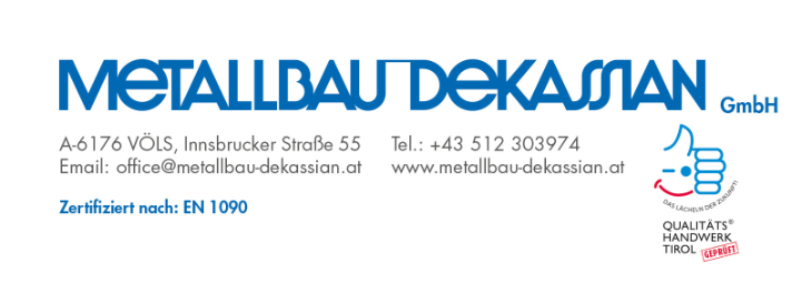 Metallbau Dekassian